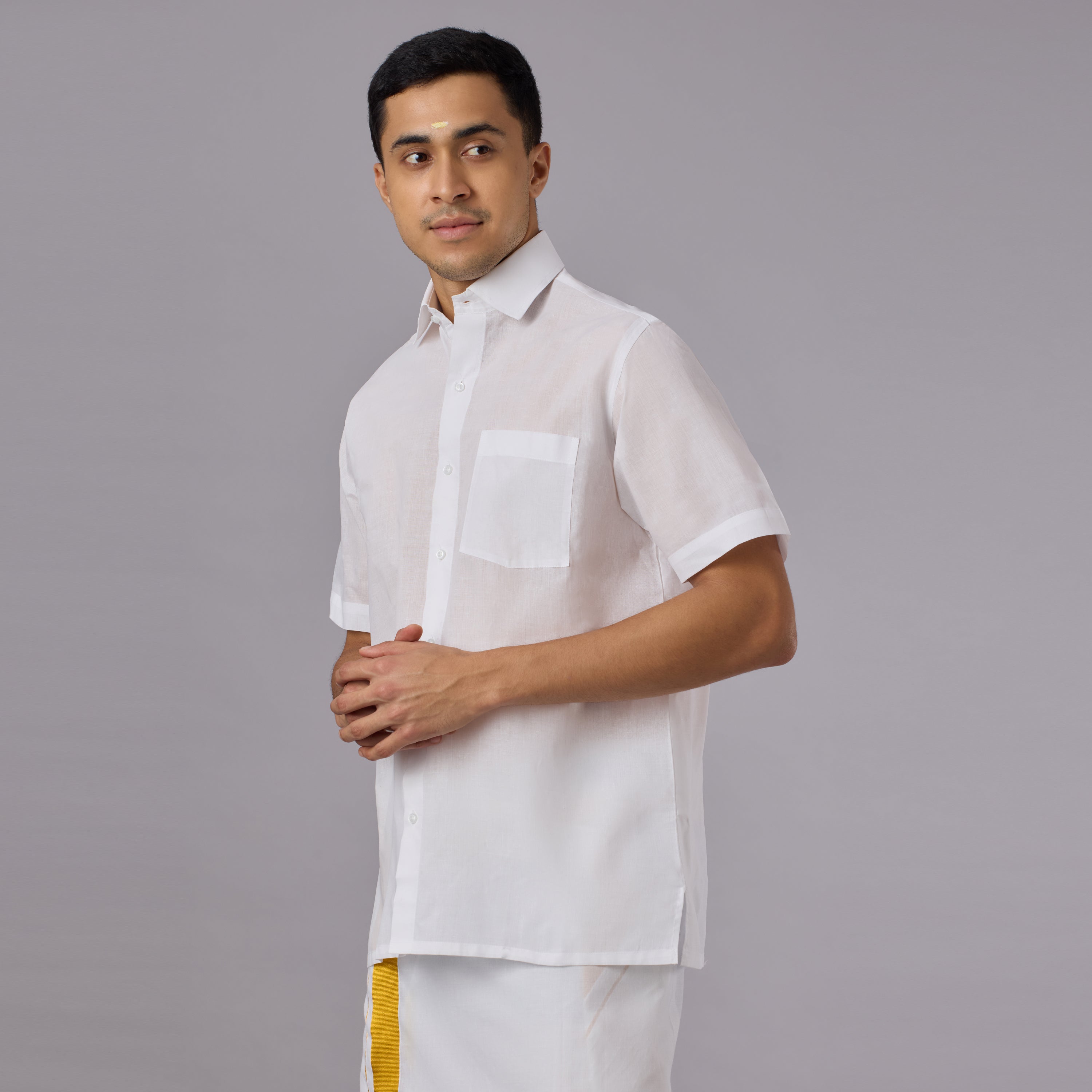 Starch White Shirt