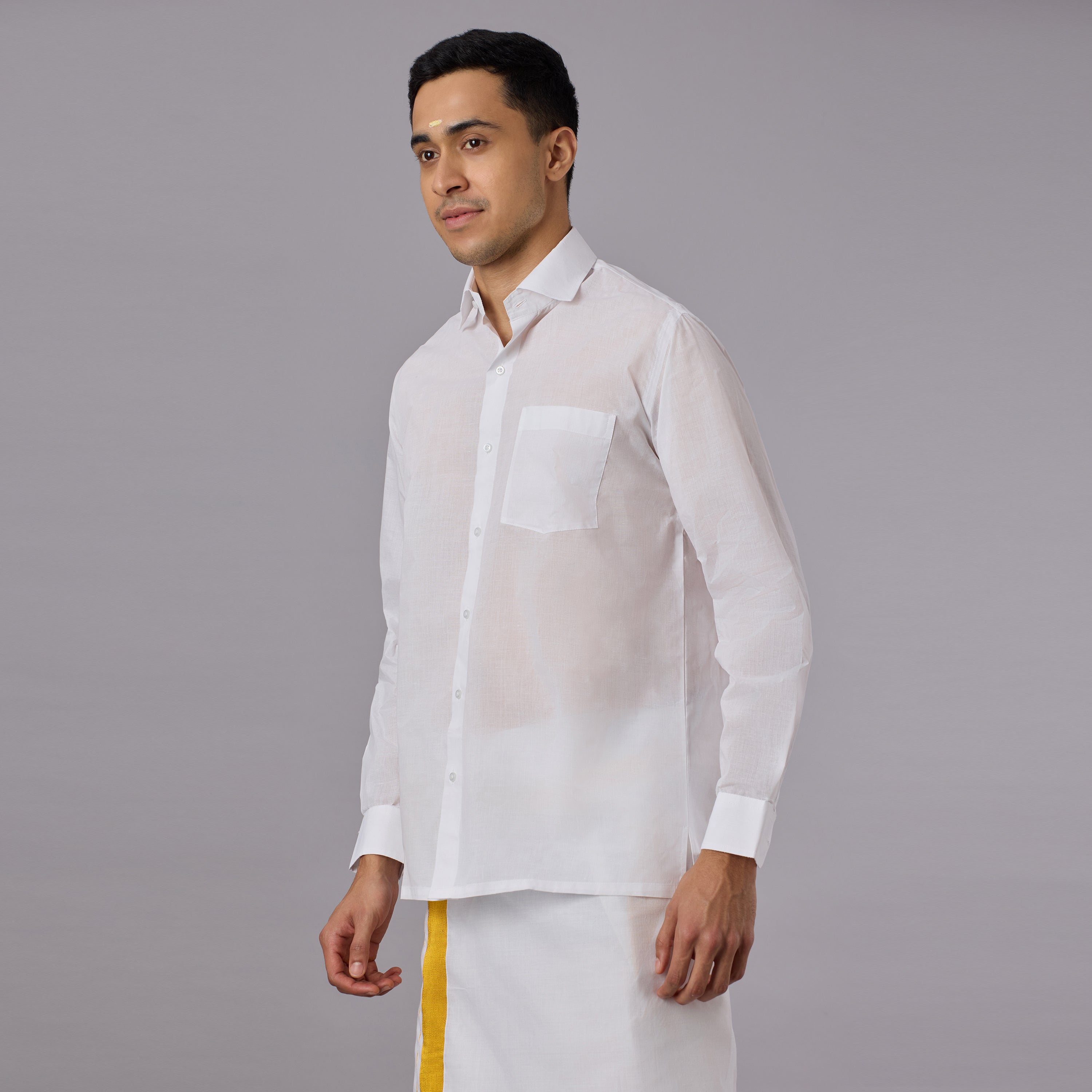 Starch White Shirt