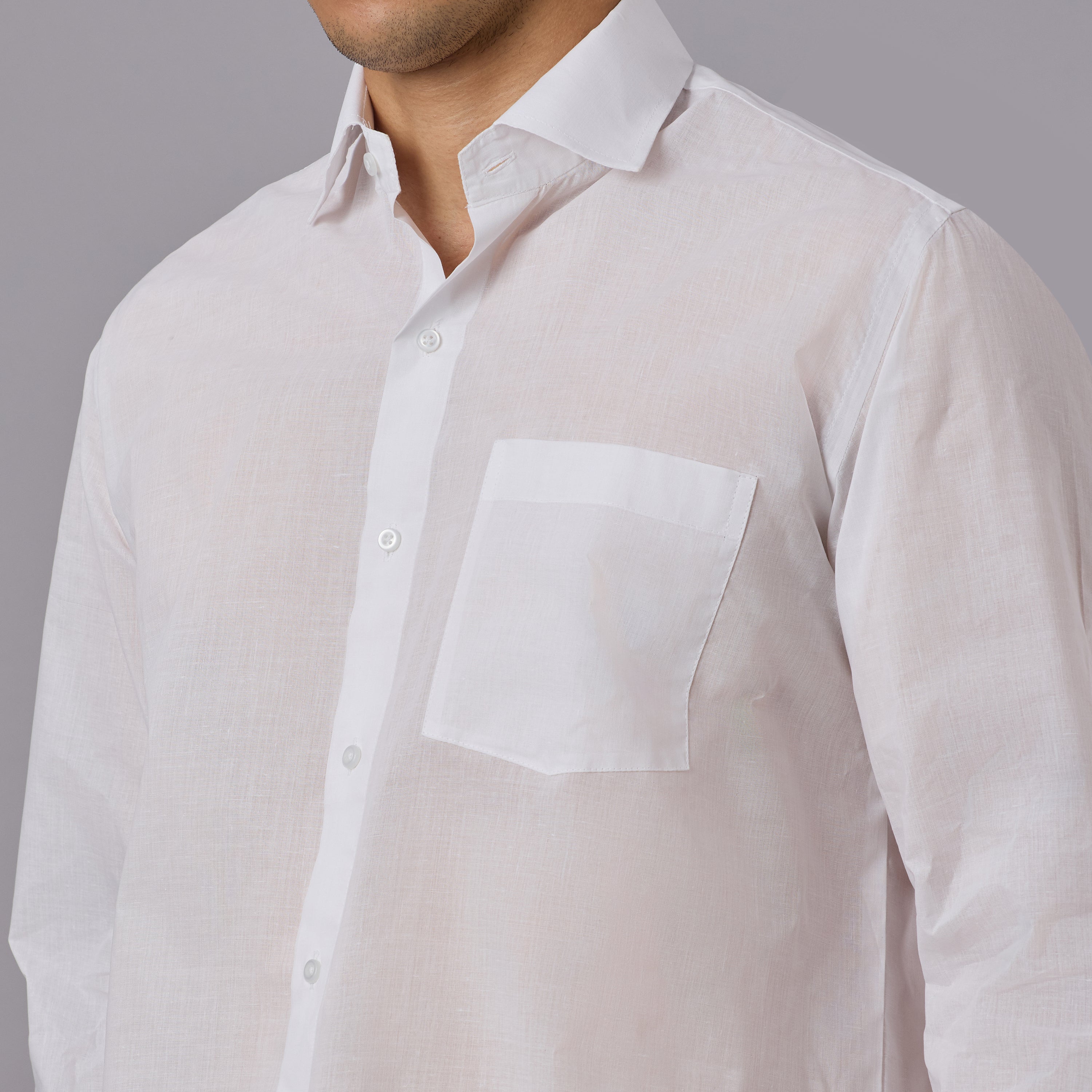 Starch White Shirt